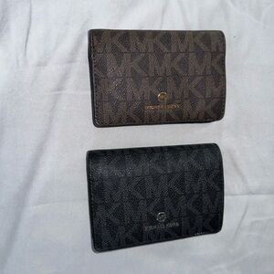 Michael Kors Brown Patterned Wallet
